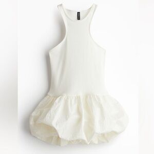 H&M Sleeveless bubble-hem Dress